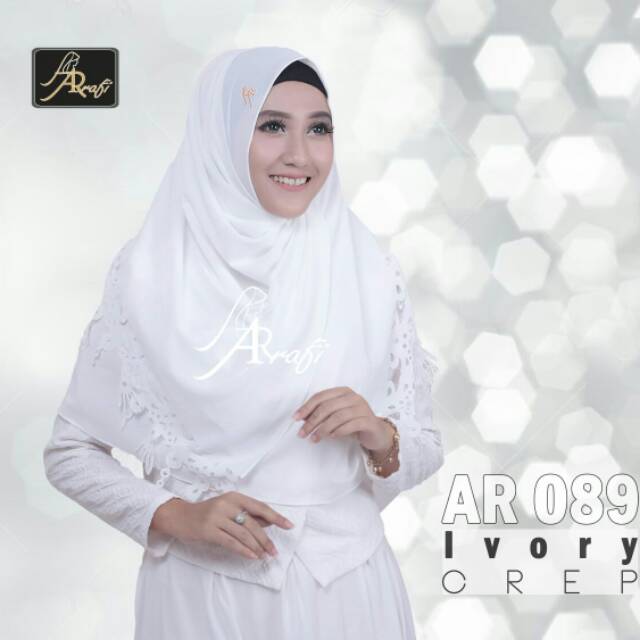 Ar 089 Pasmina Cutty | halifa.hijab | pasmina Ar Rafi