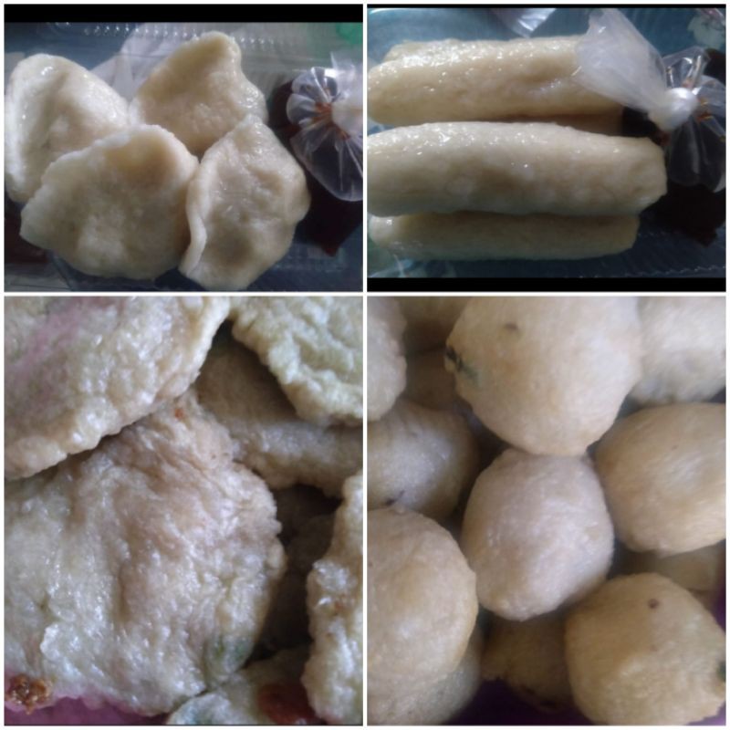 

pempek ikan tengiri asli + cuko dan timun