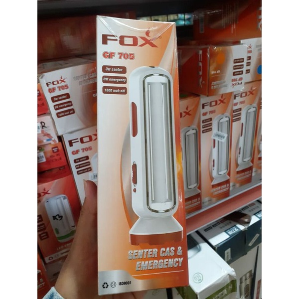 LAMPU EMERGENCY FOX 705 LED SENTER