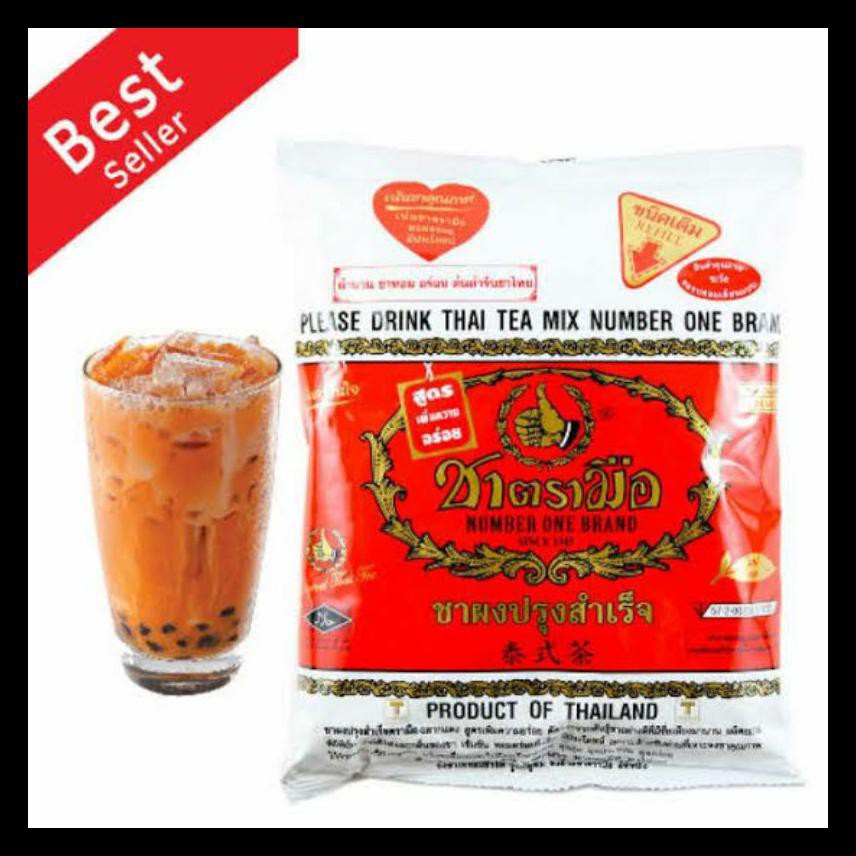 

Promo Bpom Thai Tea Original 400Gram / Thai Tea 400Gr Number One / Chatramue / Thaitea / Thai Team