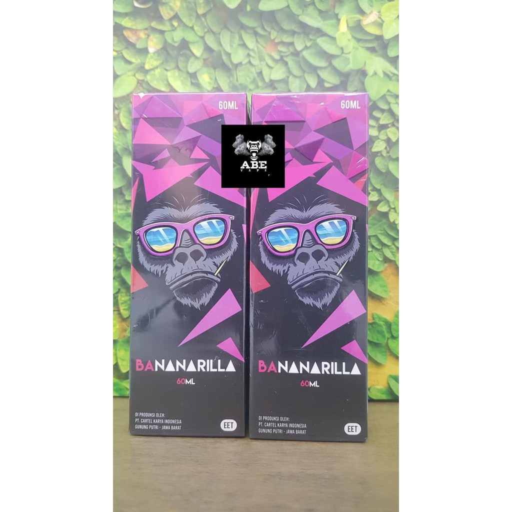 3mg Bananarilla By Indonesia Juice Cartel Nanarilla Liquid