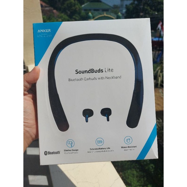 soundbuds lite ANKER original bluetooth earphone neckband