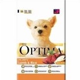 optima puppy lamb and rice 18kg dog food