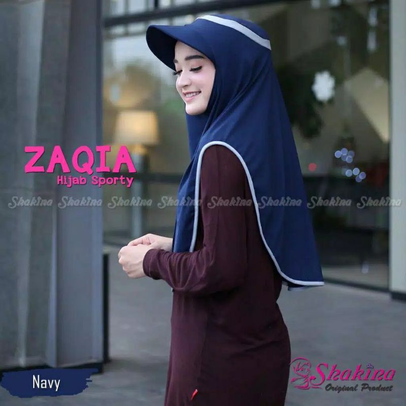 HIJAB SPORTY   hijab topi (LIST)