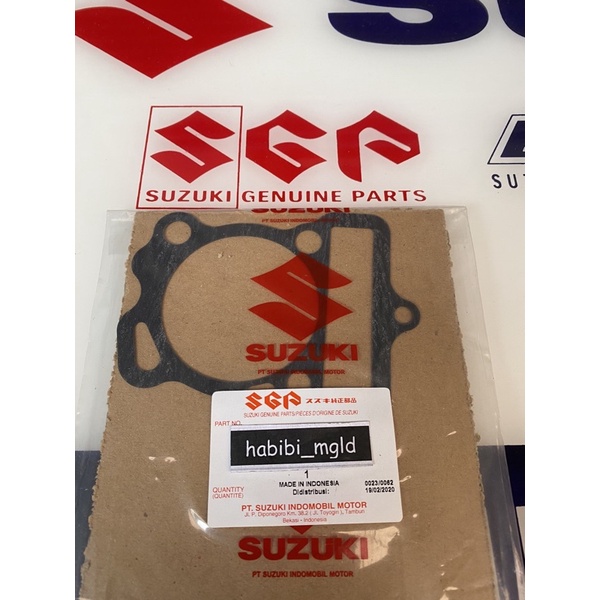Paking Perpak Blok Cylinder blok silinder blok seher blok piston Suzuki shogun New 110 Shogun 110 ke
