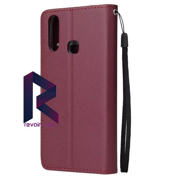 FLIP COVER VIVO Y19 CASING DOMPET FLIP WALLET LEATHER KULIT PREMIUM SARUNG BUKA TUTUP FLIP CASE VIVO Y19