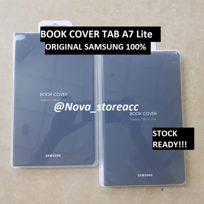 TERBARU- BISA COD book cover tab a7 lite original samsung segel/New galaxy Tab A7 Lite