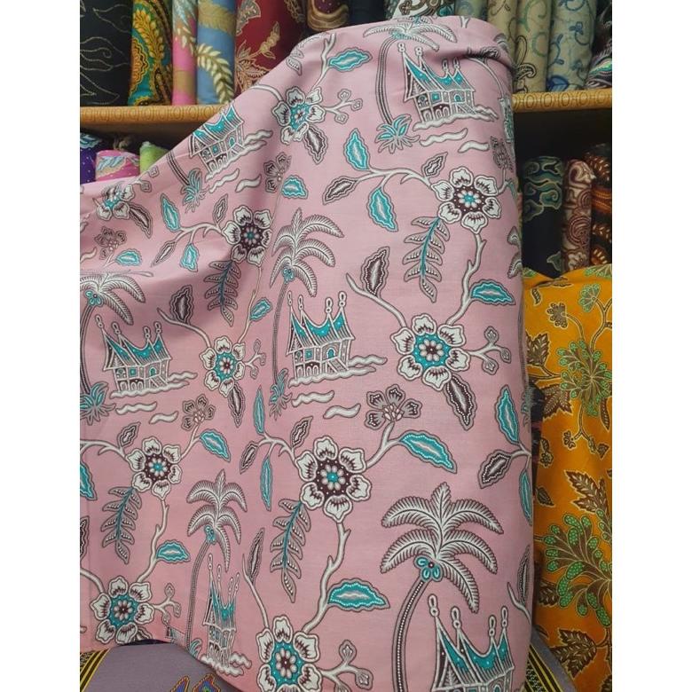 Kain Batik Bahan Katun Motif Minang Merek Batu Raden / Gusti Buwono