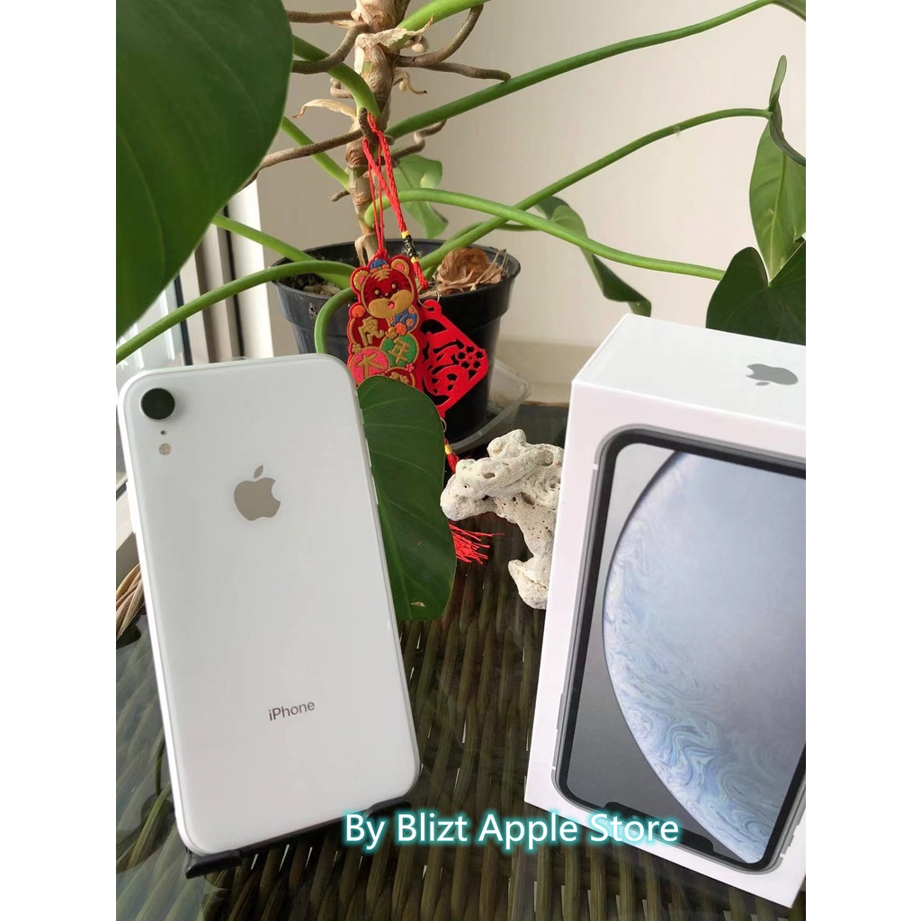 iPhone XR 256GB Fullset  All Sim Silent  Ori Ex inter Second Mulus100% 3utools All Green (Garansi 1 Tahun)