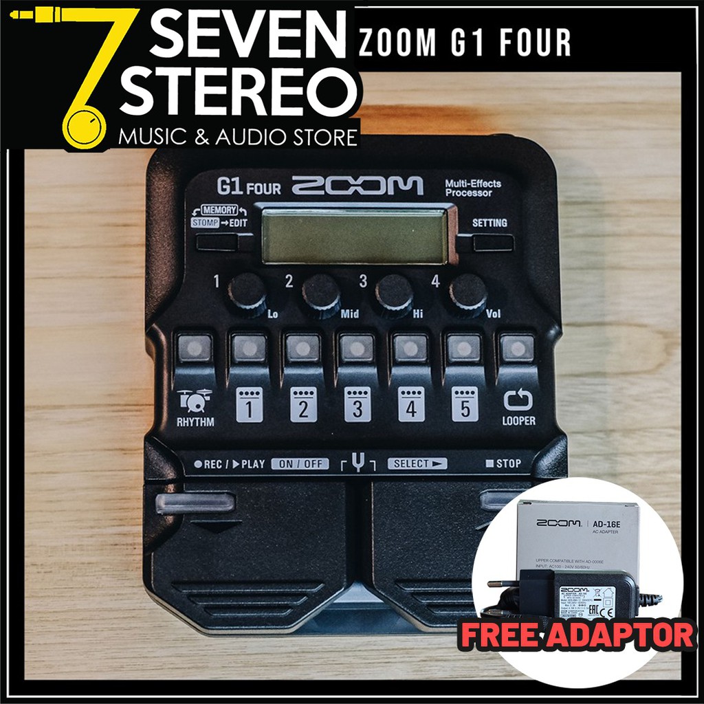 Zoom G1 FOUR Multi Effect Processor