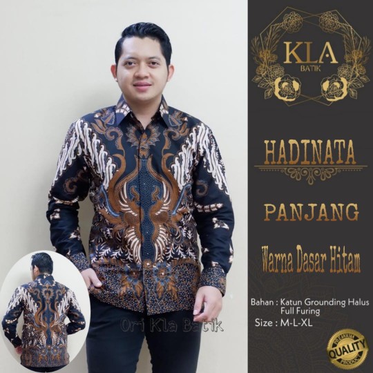 Hadinata Kemeja Batik Pria Full Furing Katun Halus Primisima