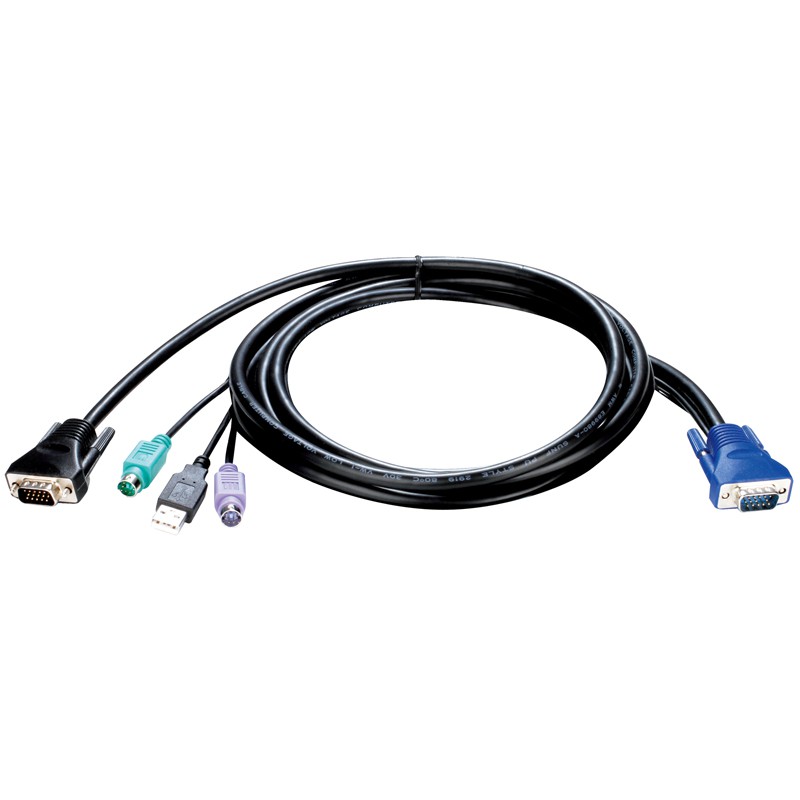 D-Link KVM KVM-401 1.8M Cable for KVM-440/450