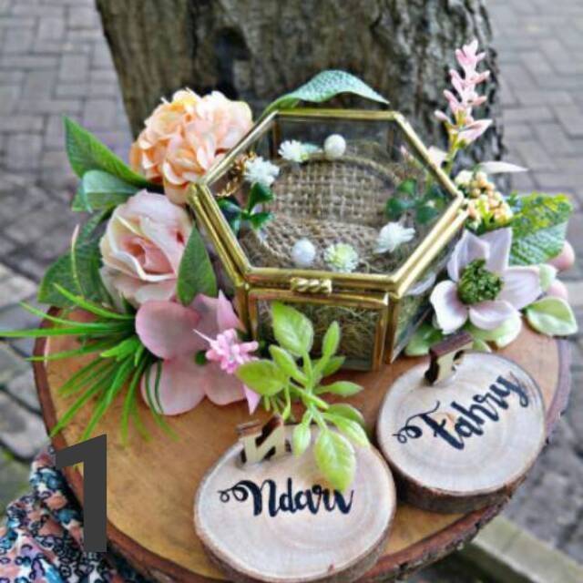 PROMO Ringbearer kotak cincin terrarium ringbearer   PROMO Ringbearer kotak cincin terrarium ringbearer