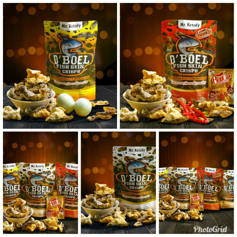 

D'boel Fish skin Crisps Mr. Ketofy