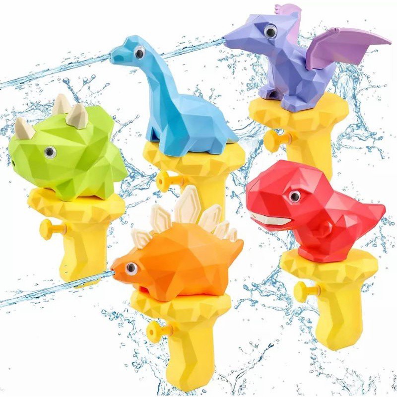 MAINAN PISTOL AIR DINOSAURUS - WATER GUN DINOSAURUS - MAINAN TEMBAK AIR - BD