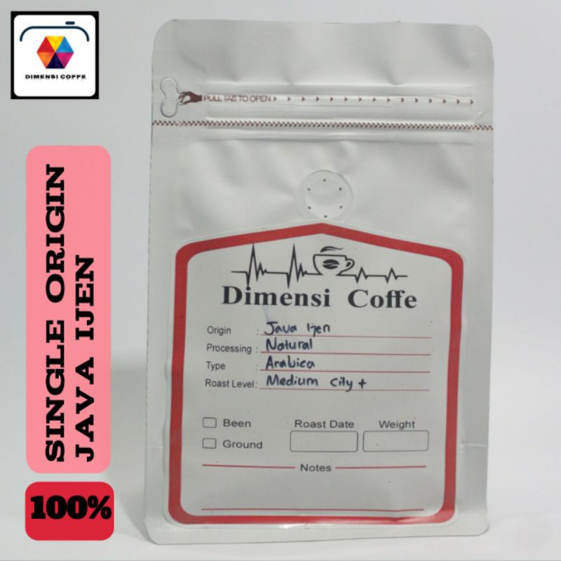 

Kopi Arabika Java Ijen 250gr (bubuk/biji)