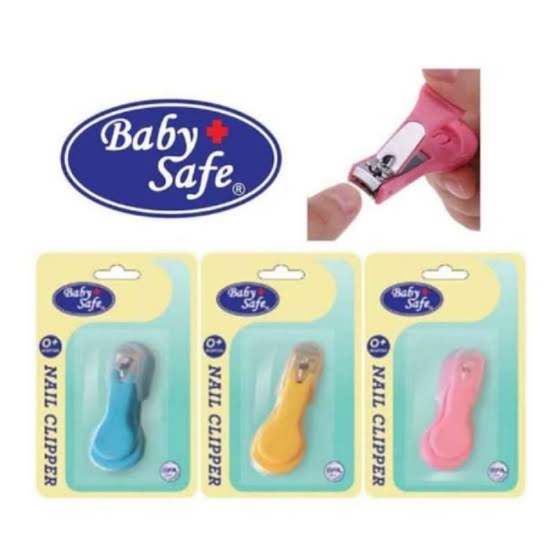 Baby Safe Nail Clipper BD331-11 - Babysafe Gunting Kuku Bayi