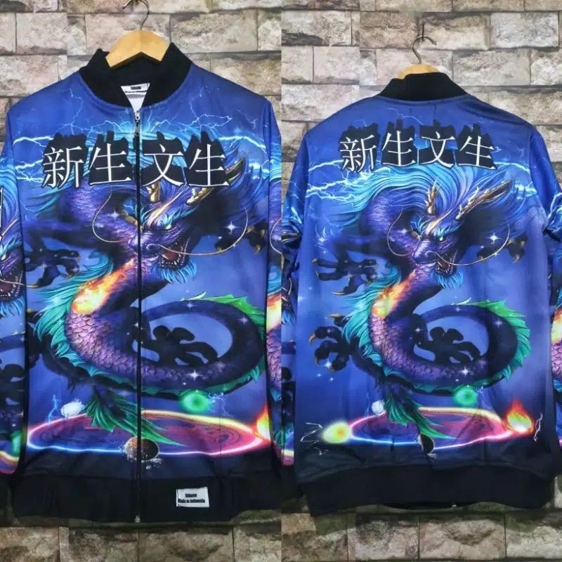 Jaket Sukajan/Jaket Naga/Jaket Custom