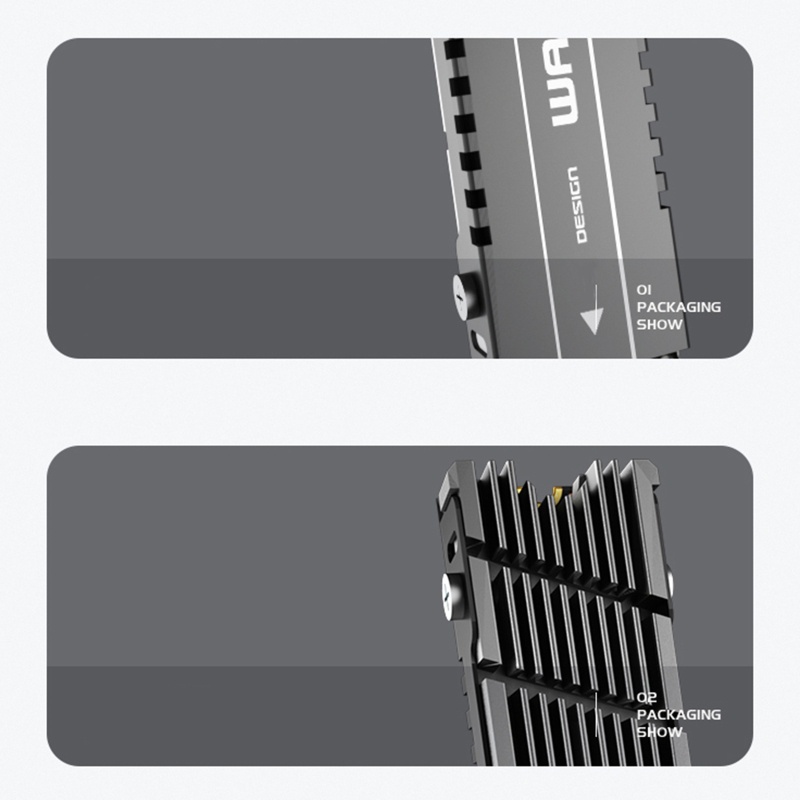 Bt Aluminium Super Kuat Untuk M.2 2280 SSD Solid State Hardisk Heat Sink Dua Sisi 2280desk HDD NGFF NVME Radia