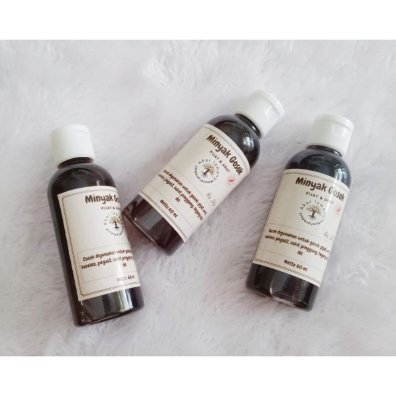 Minyak Akar Lawang Ambon 60 Ml | Minyak Gosok | Minyak Urut.