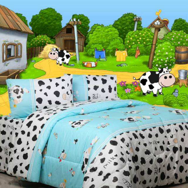 Sprei 120t30cm rumbai  tanpa bedcover
