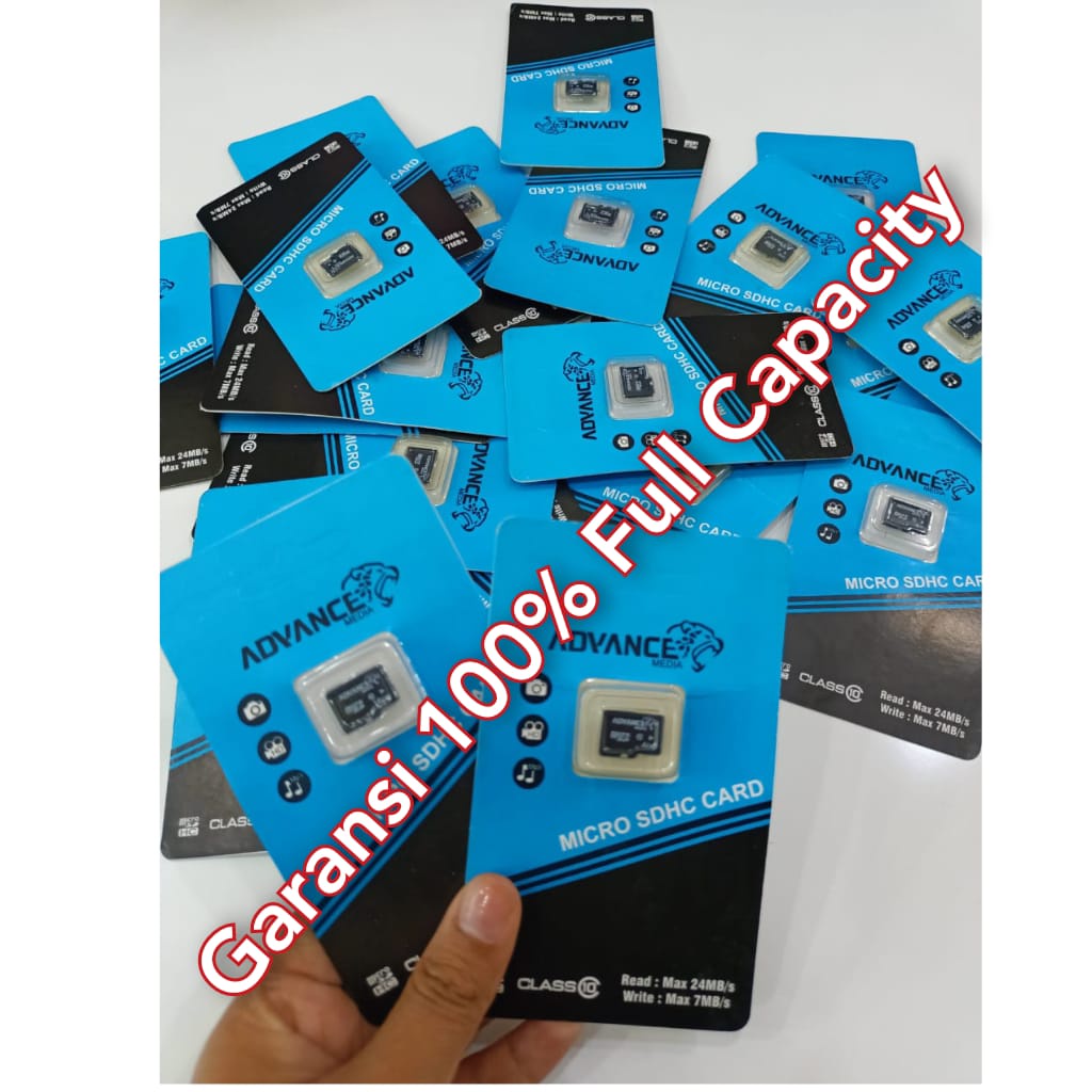 Memory Card 8GB 16GB 32GB 64GB 128GB MMC ADVANCE Media Original Micro Sd TF Class 10 Full Capacity