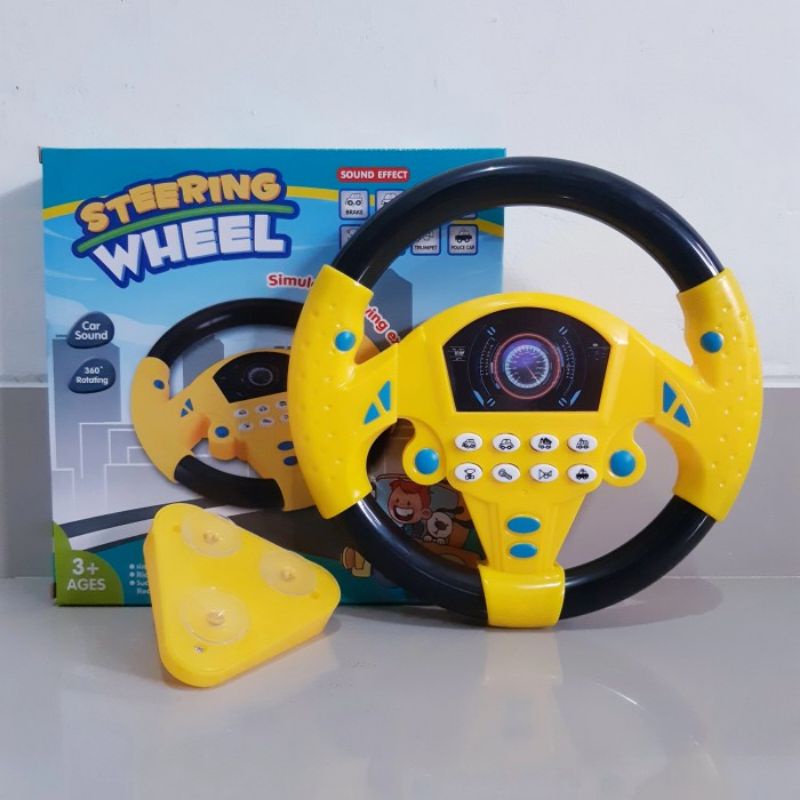 Mainan Setir Mobil - Steering Wheel - Stir Anak Edukatif - Edukasi