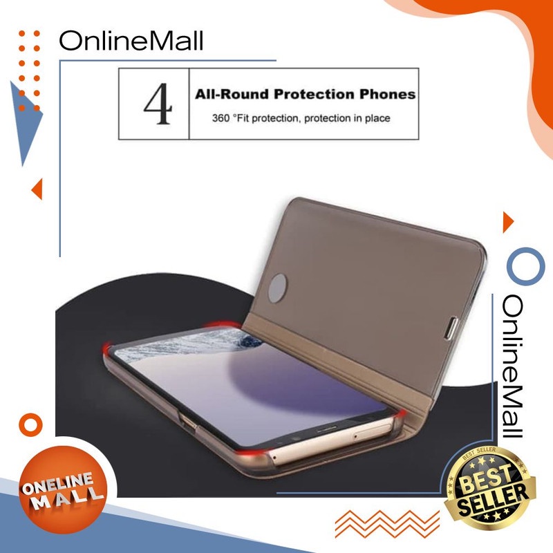 [Samsung Galaxy M31] - Case Samsung - Clear View Standing Cover Samsung Galaxy M31 IK2064