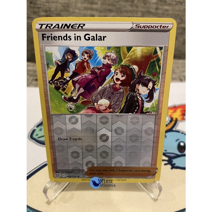 Pokemon TCG English Friends in Galar Reverse Holo Brilliant Stars