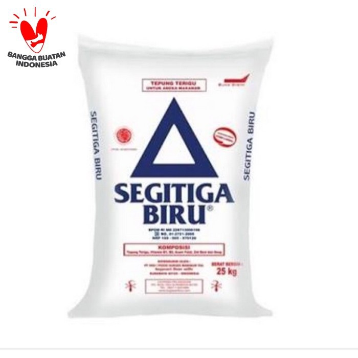 Tepung Terigu Segitiga Biru Biru 25kg