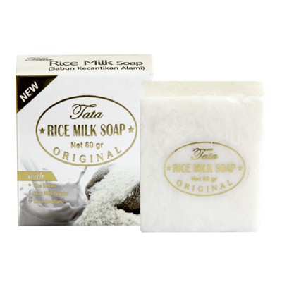 Tata Rice Milk Soap / Sabun Kecantikan Alami 60gr