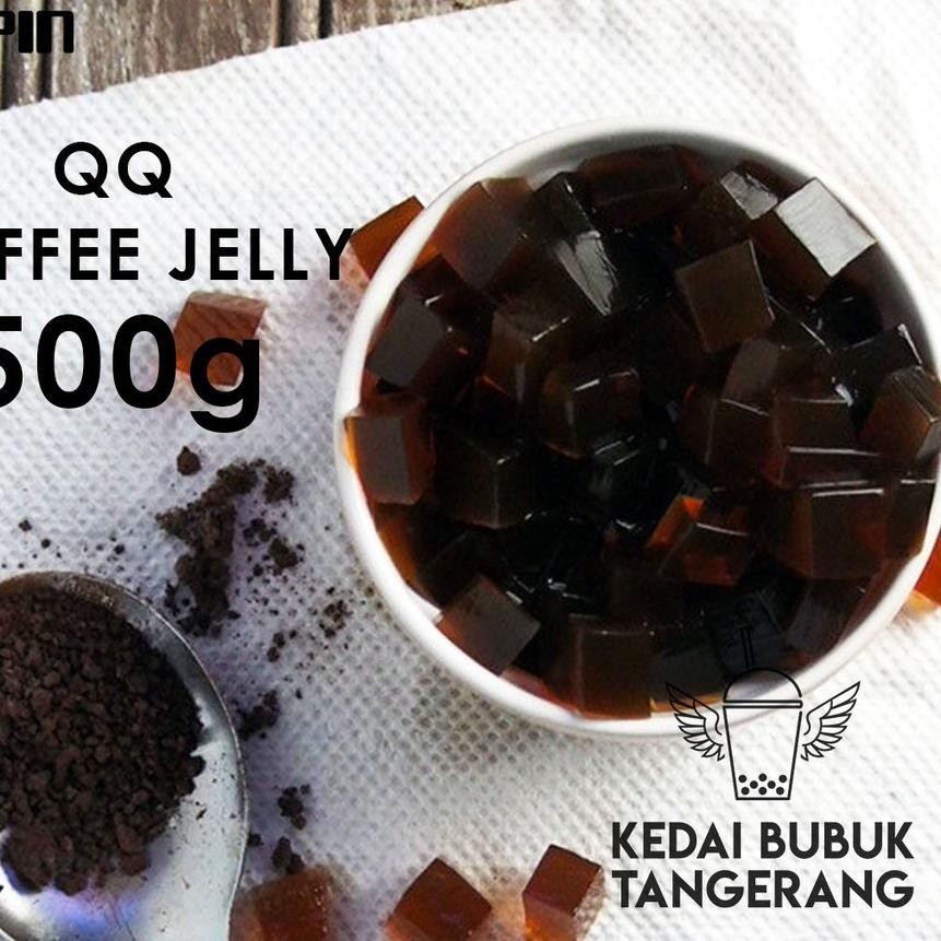 

-144 rainbow jelly coffee jelly nata de coco leci 500g merek itpin topping khas chatime ✼