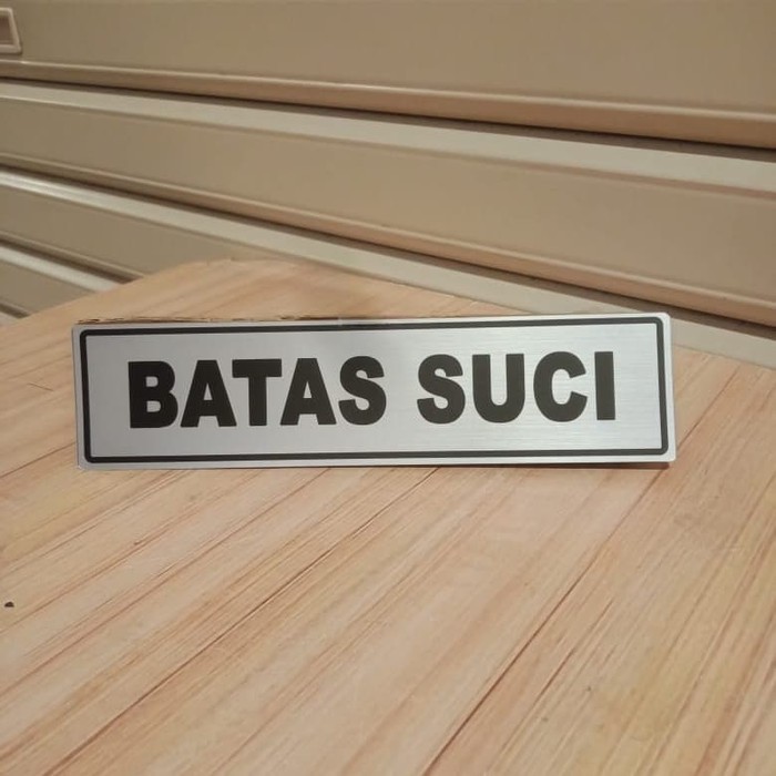 

LABEL BATAS SUCI UKURAN 4.5X18CM