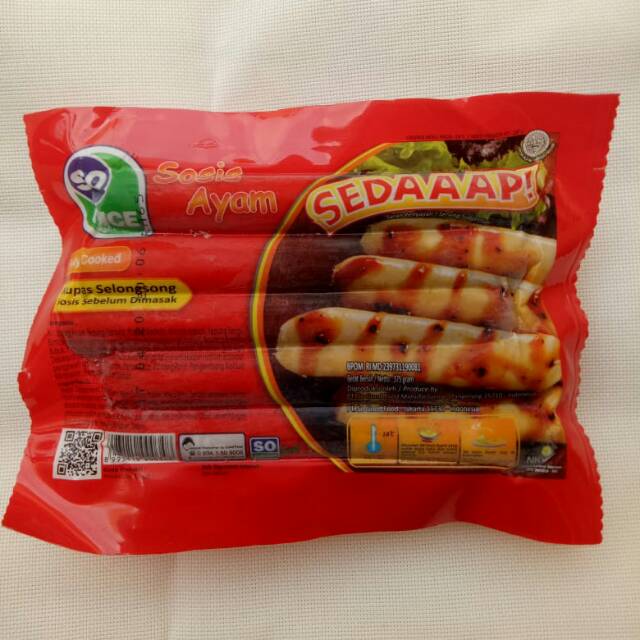 

Sosis Ayam So Nice 375gr