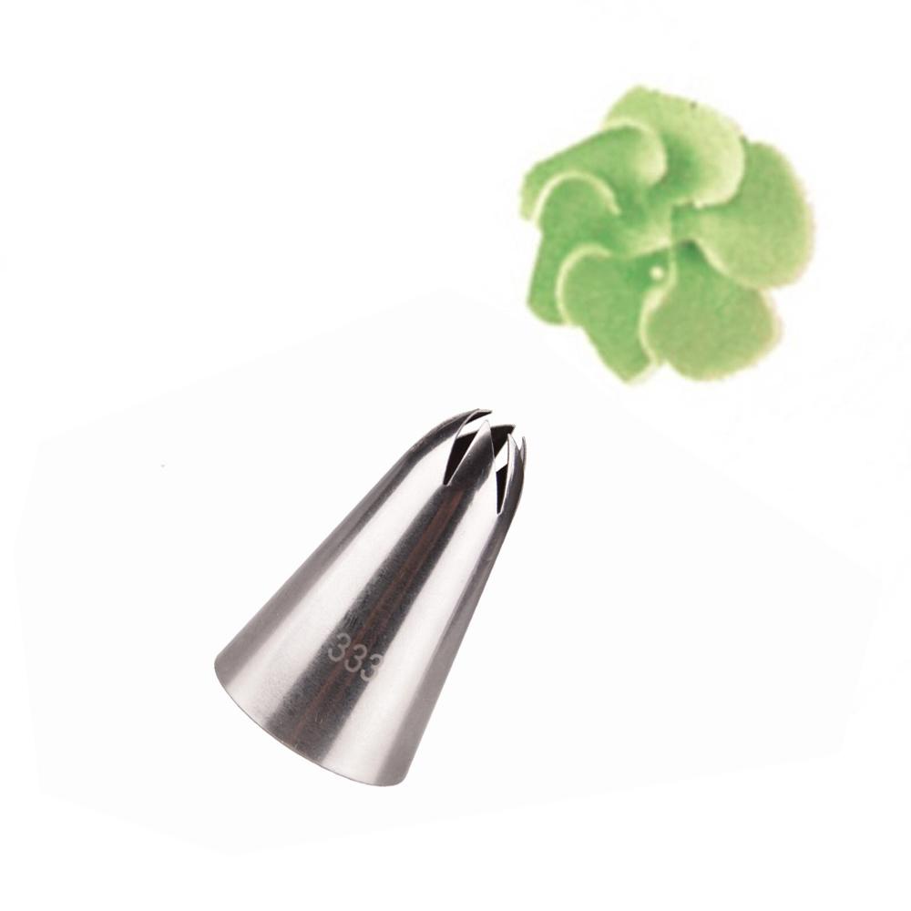 Solighter Icing Piping Nozzle Bakeware Pastry Tips Alat Es Krim Cupcake Stainless Steel