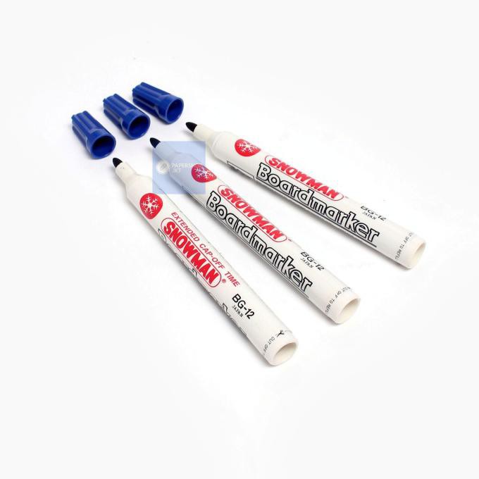 

Diskon SPIDOL WHITEBOARD MARKER SNOWMAN BG12 ECER!! - Biru Diskon