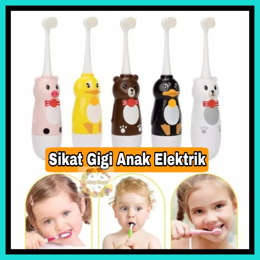 NA - Sikat Gigi Elektrik Anak Karakter Electric Toothbrush 2005