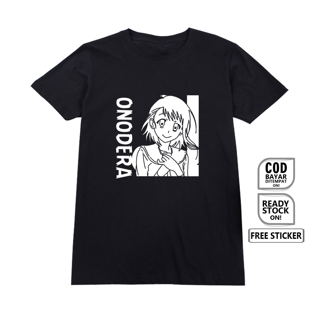 KAOS WAIFU ANIME MANGA KOSAKI ONODERA NISEKOI DERA CHAN THE PROMISE GIRL BAJU JEPANG JAPAN CULTURE COSPLAY OTAKU WIBU RAKU ICHIGO CHITOGE KIRISAKI MARIKA TACHIBANA YUI KANAKURA SEISHIRO TSUGUMI - SIGN CLOTH