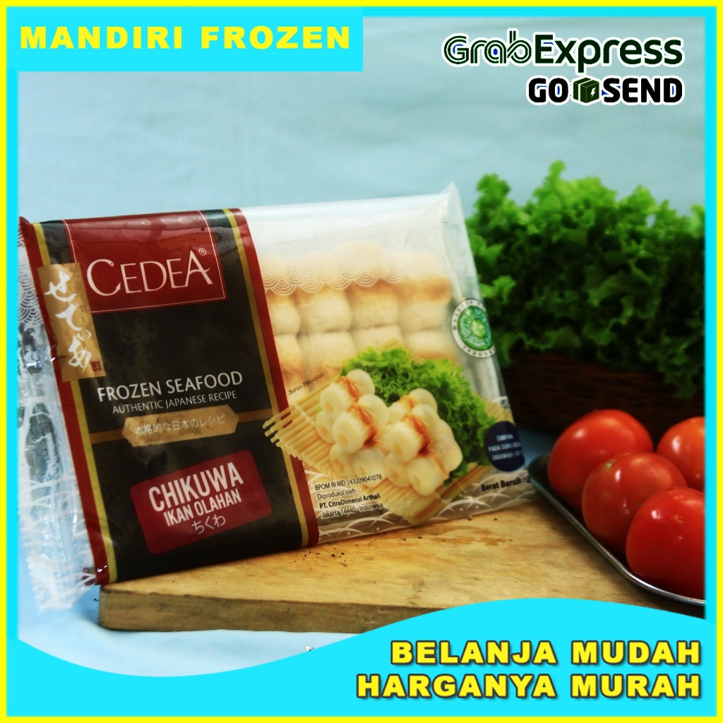 

CEDEA Chikuwa Trai 250 gr - Makanan Beku Olahan