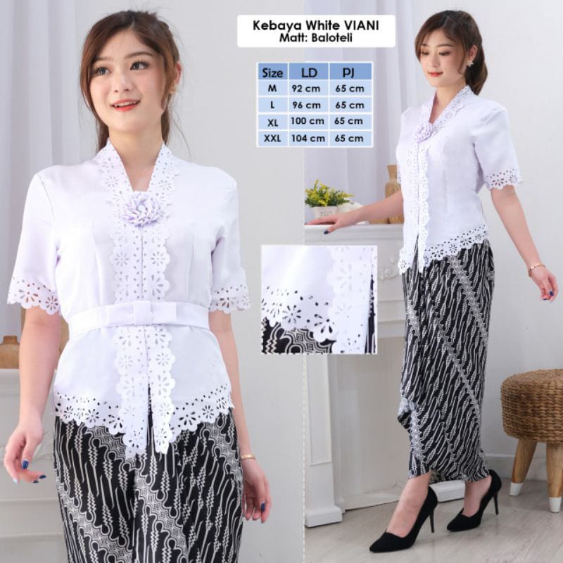 NewTrendy Atasan Kebaya Encim Viani Katun Modern