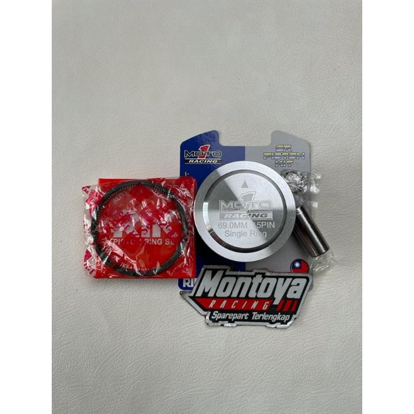 Piston Moto 1 Single Ring 69 Pen 15