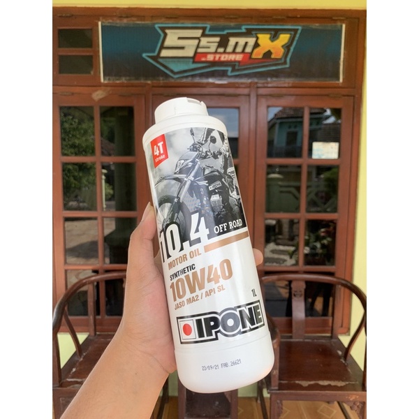 oli mesin ipone 10w40 KLX CRF Dtracker WR