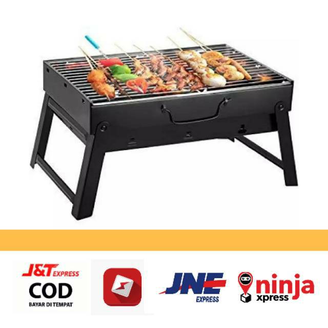 Panggangan portable BBQ praktis