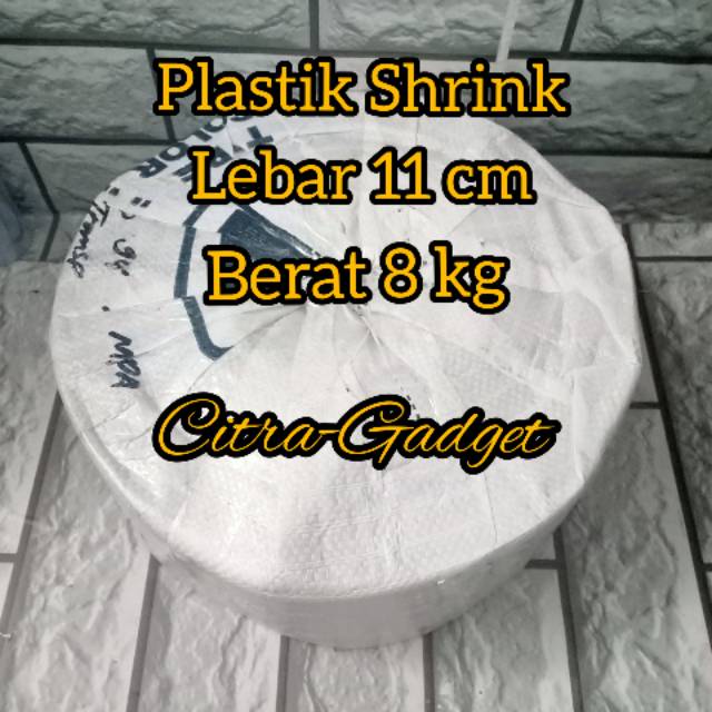 Plastik Shrink lebar 11cm roll besar