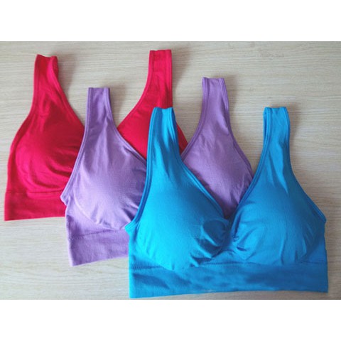 [COD] 3Pcs Bra Musim Panas Jepang Berkualitas Halus Nyaman Tanpa Kawat Original | Genie Bra Summer