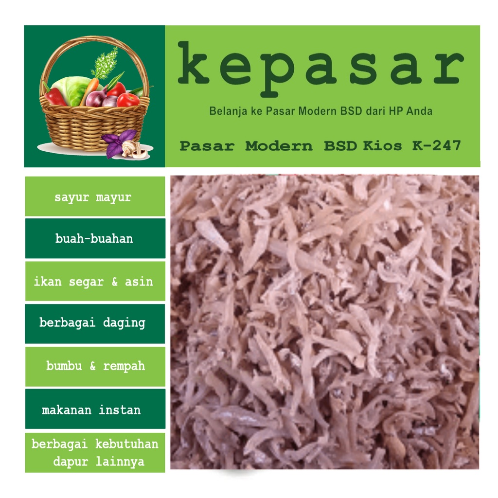 

Ikan Asin Buntio 100 g