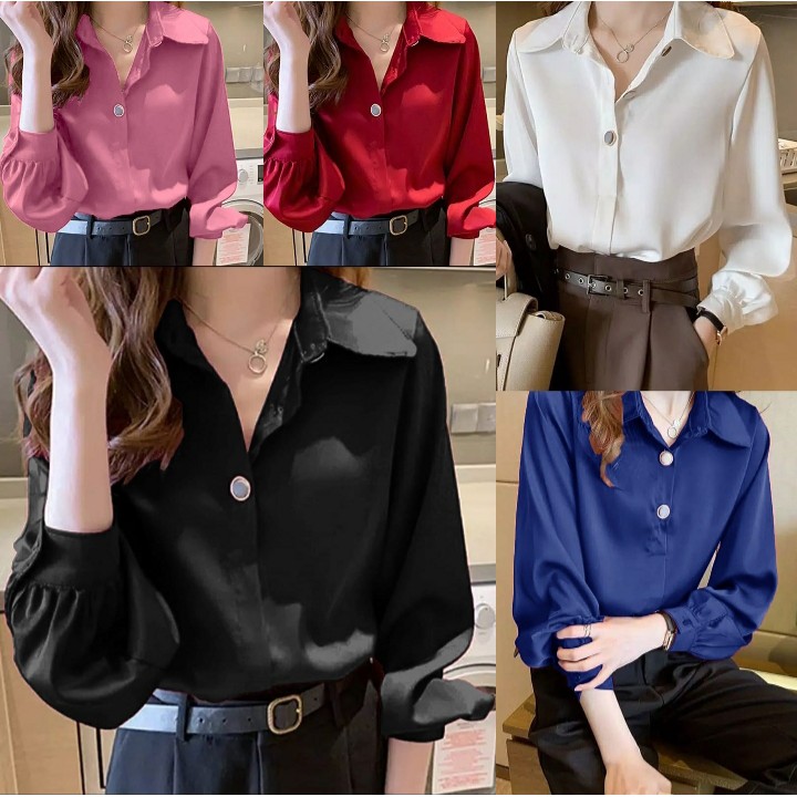 FWG - BLOUSE CLARA / BLOUSE / BLOUSE KOREA / ATASAN WANITA / BAJU ATASAN WANITA TERBARU