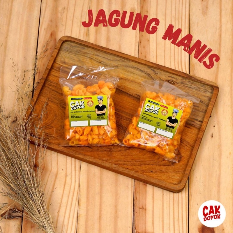 

Makaroni Cak Doyok 35 Gram - Jagung Manis