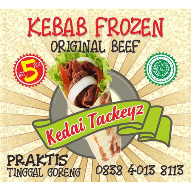

Kebab Frozen praktis