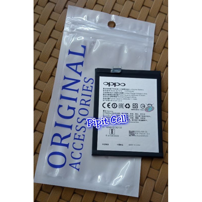 Baterai Batre Battery Oppo A39 BLP619 ORIGINAL